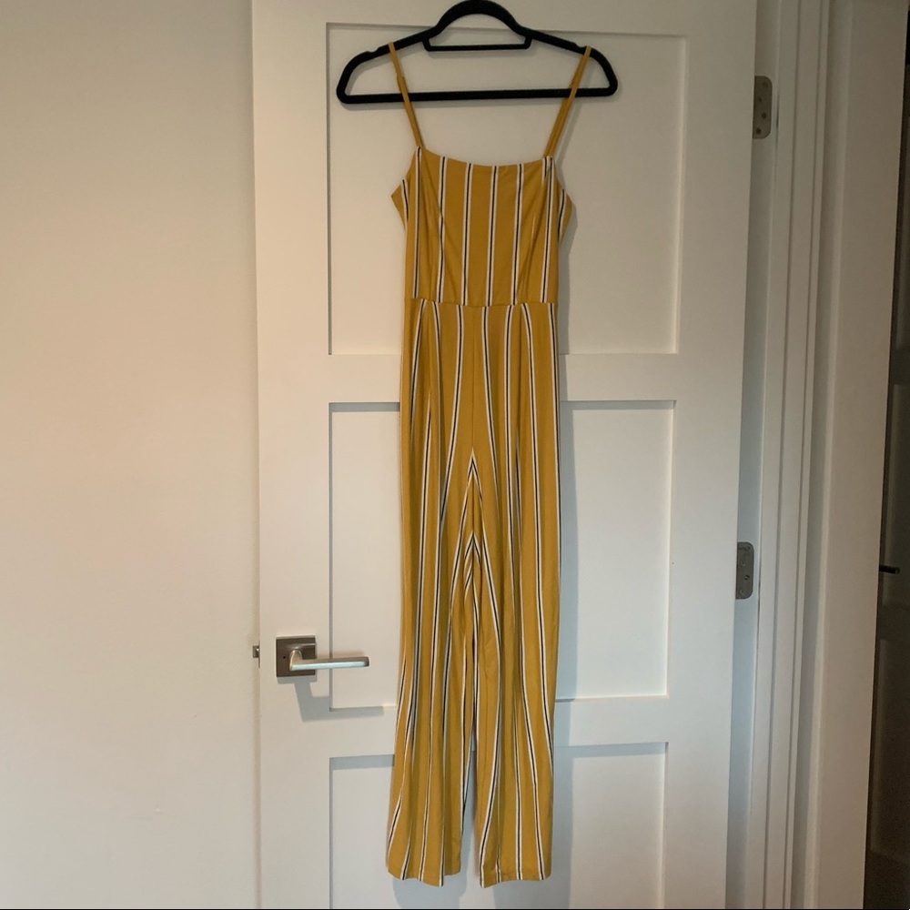 Striped Jumpsuit